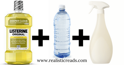 Listerine microwave cleaning hack