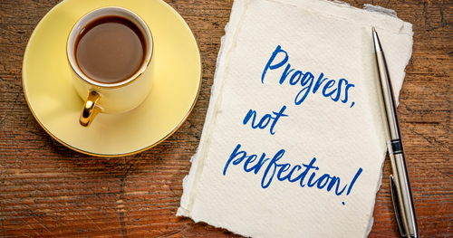 progress, not perfection 