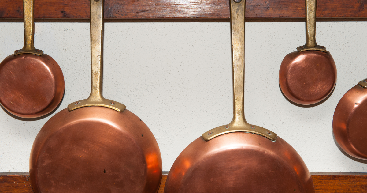 copper pans