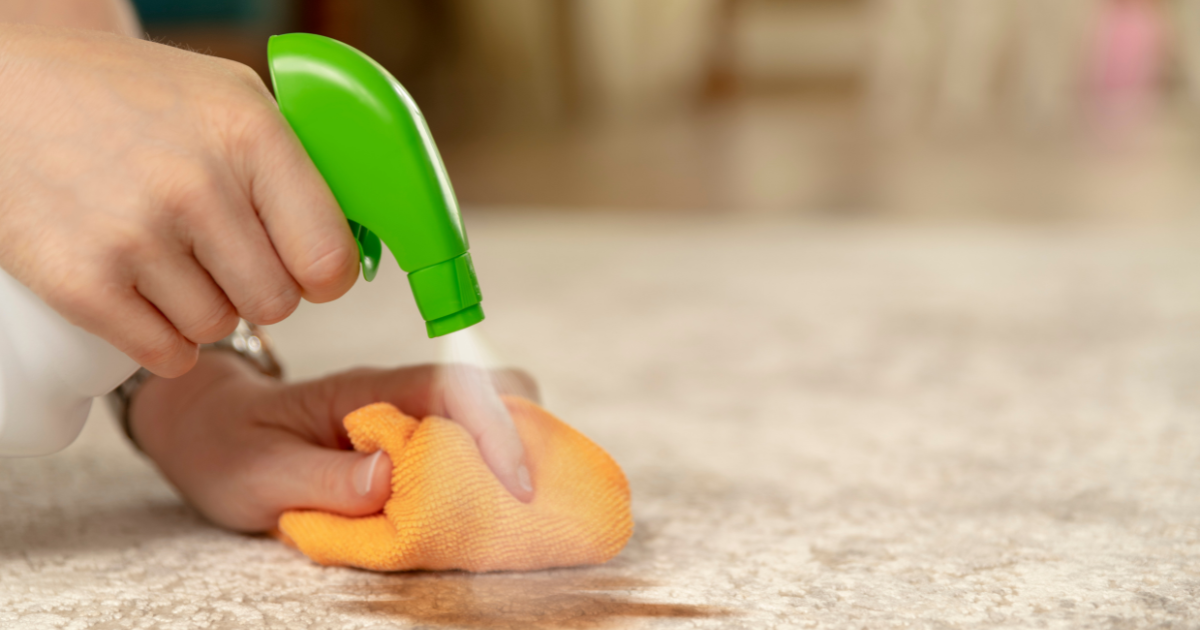how to clean carpet yourself