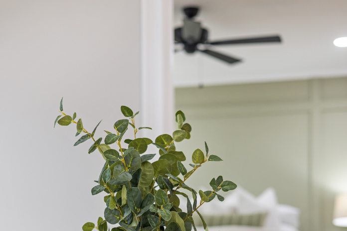 cleaning and sanitizing ceiling fan