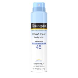 Neutrogena Ultra Sheer Body Mist Sunscreen